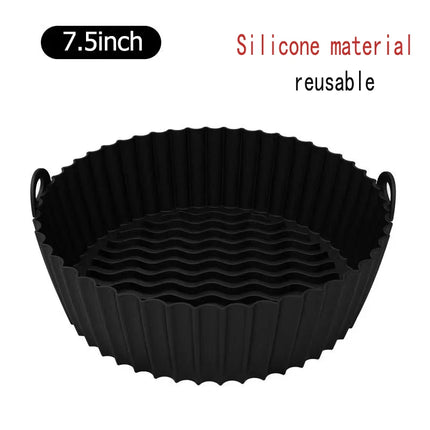50- Pack Non-Stick Air Fryer Disposable Parchment Liners – Round, Eco-Friendly, Heat-Resistant