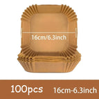100PCS 16cm square