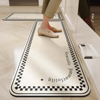 White Beige Rounded Corners