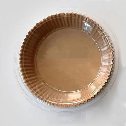 50pcs Round Air Fryer Disposable Non-Stick Paper Liners